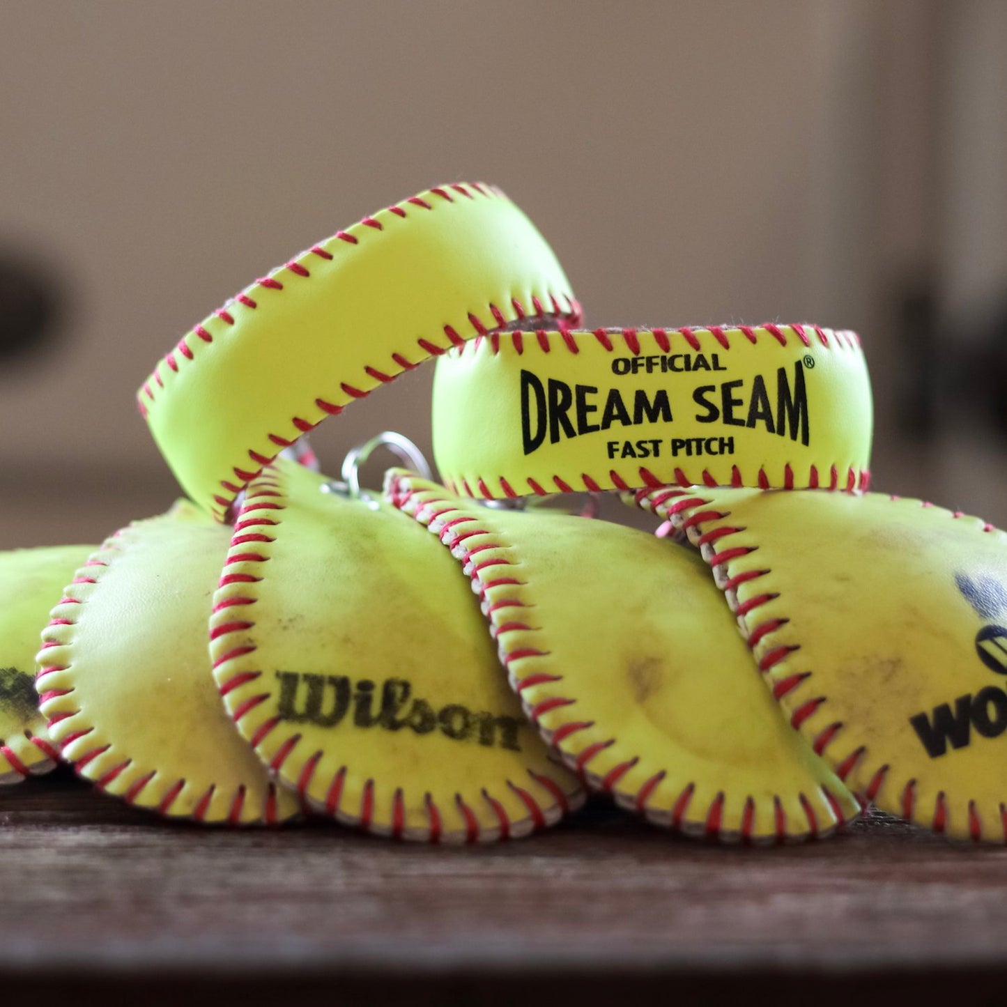 SOFTBALL CUFF BRACELET