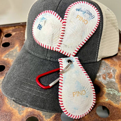 CUSTOM NAME HEART BASEBALL CAP