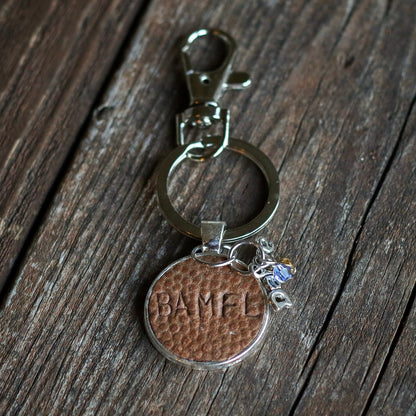 DANCE TEAM FOOTBALL KEYCHAIN