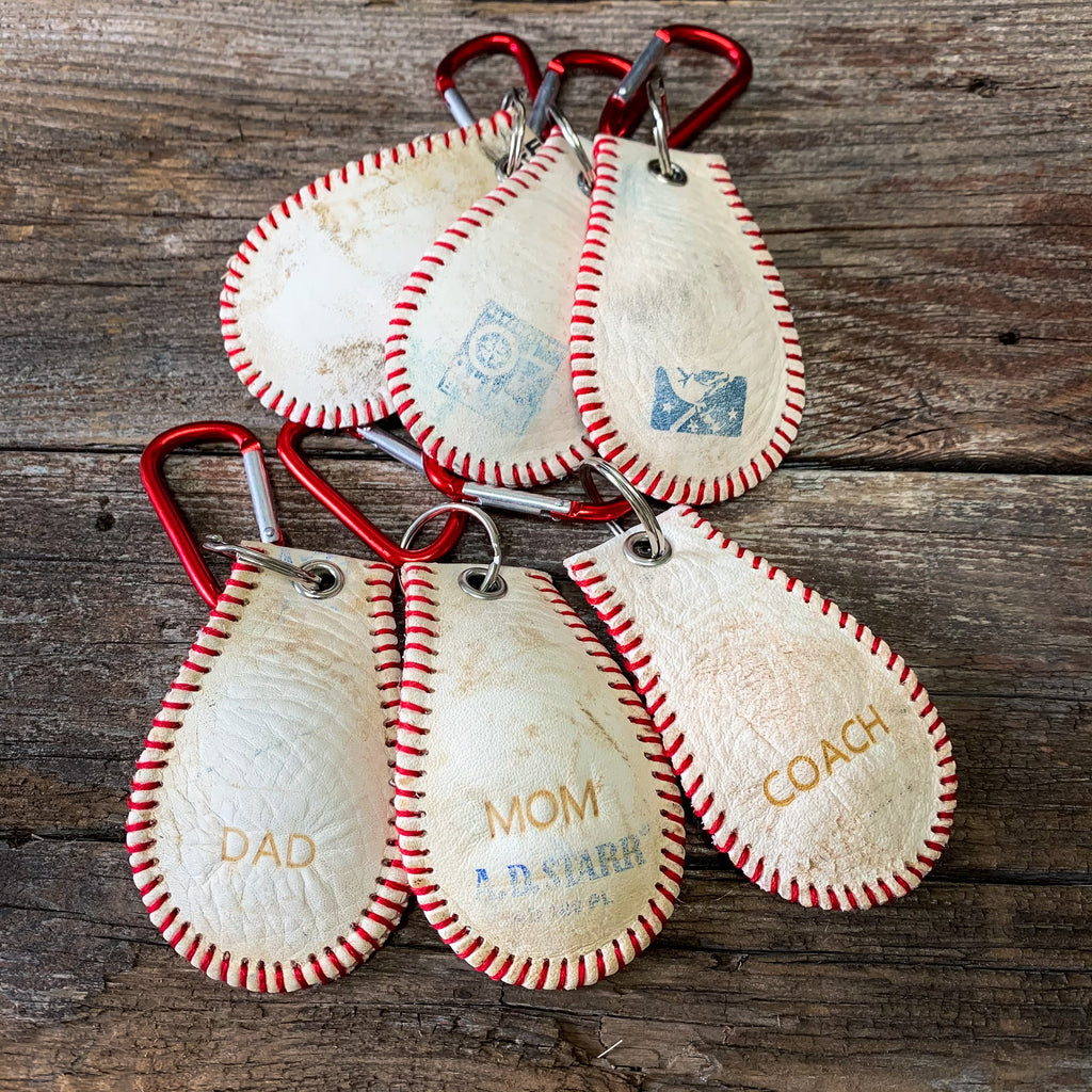 Baseball keychains hot sale