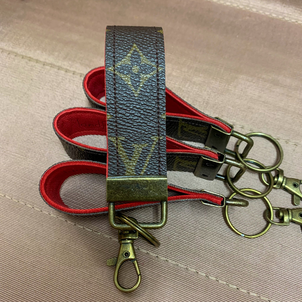 LOUIS VUITTON Luxury Repurposed Authentic Monogram Canvas KEY FOB –  Landfill to Luxury