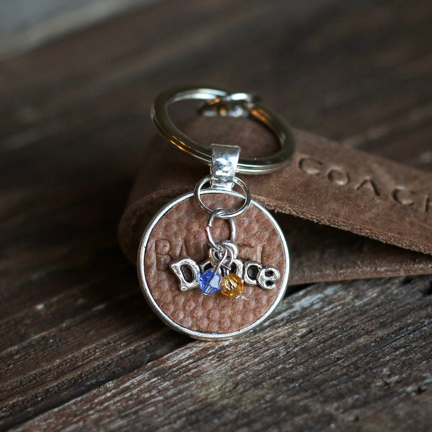 DANCE TEAM FOOTBALL KEYCHAIN