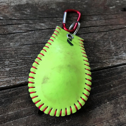 SOFTBALL KEYCHAIN